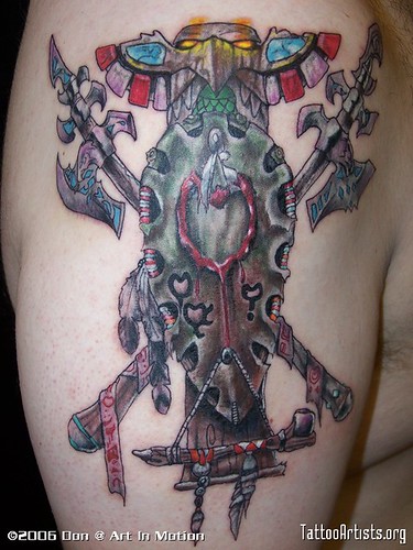 One of the best wow tattoos I have seen. again found on a forum. 