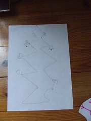 Aine's Christmas Tree Drawing