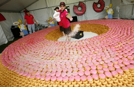 World's Largest Doughnut 