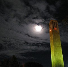 Moonrise Over UCSB