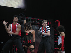 The Tyce Diorio-choreographed 'Cabaret' number from Hartford. Photo by Toastiness. (09/23/2007)