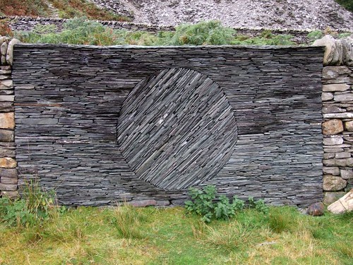 Opposite 1 by RoystonVasey. andy goldsworthy stone wall