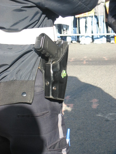 Boston Cop - Gotta have the Shamrock on the Holster!