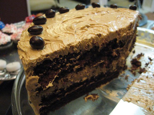 Devil's Food Cake with Coffee Buttercream