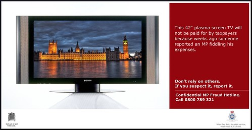 MP expenses fraud - If you suspect it, report it.