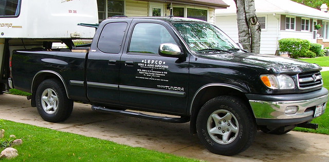 black truck 2000 toyota tundra larrypage pu sr5