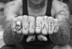 Love Hate Knuckle Tattoos on The World S Best Photos Of Knuckles And Tattoo   Flickr Hive Mind