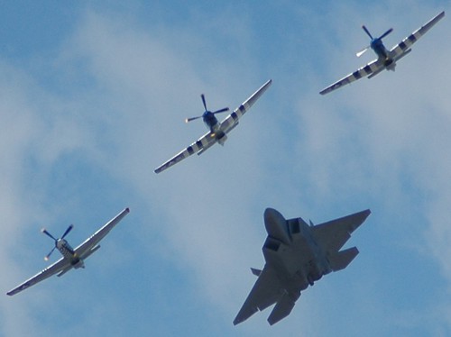 Airplane picture - Heritage Flight