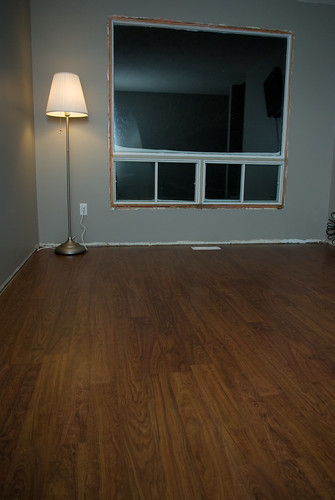 New living room -- looking east