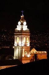Old Town Quito at Night