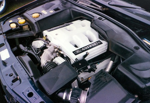 Ford Granada Scorpio 24v Cosworth engine bay