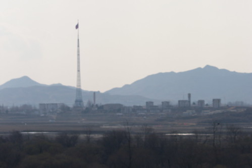 north korea flag pole. north korea, the world#39;s tallest flag pole. Samsung digital camera