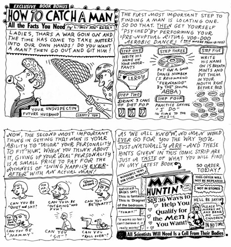 "How To Catch A Man" by Lynda Barry