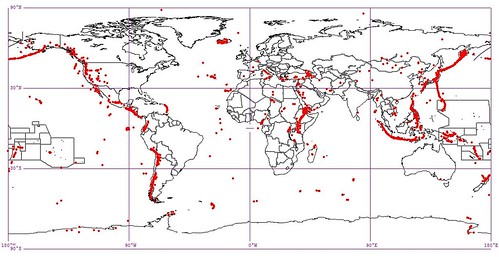 Smithsonial Global Volcanism Point Data File