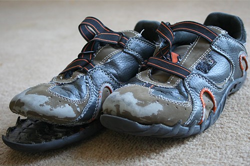 stinky rotten kid shoes