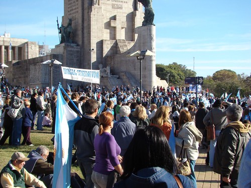 Acto del campo en Rosario por un país federal