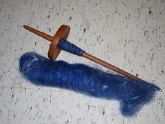 Spinning a Rolag