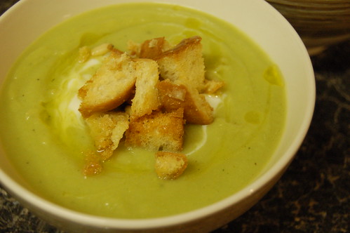 Brussel sprout soup