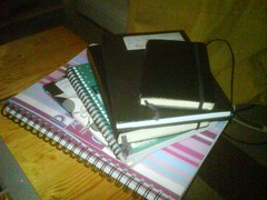 My notebooks by girlwithtrowel