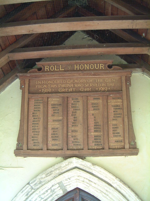 Mulbarton Roll of Honour by Moominpappa06