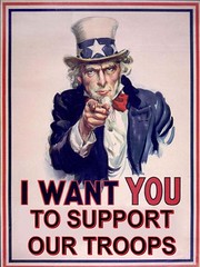 Uncle Sam Support The Troops ... AND the war to free Iraq... SUPPORT ITTTTTT!!!!!!!!!!!!!!!