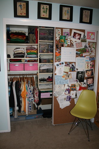 Spring cleaning vs. the Closet, view 1
