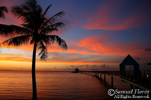 Piti sunset, Guam