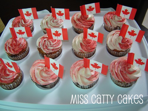 canada day cupcakes. Canada Day cupcakes