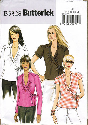 Butterick 5328 blouses front image