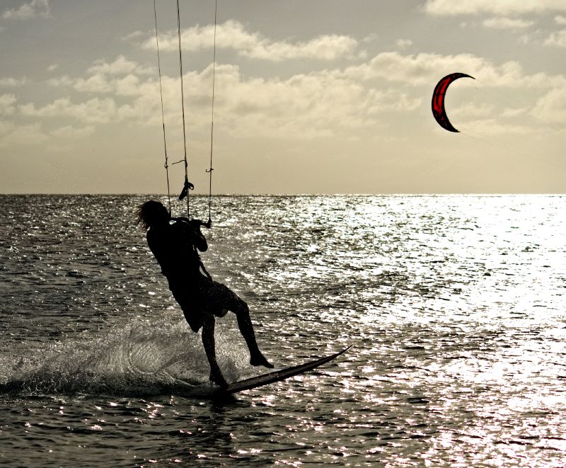 kite boarding Bonaire