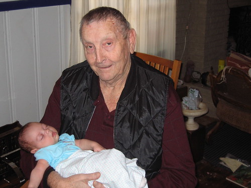 Great Grandpa and Zoe