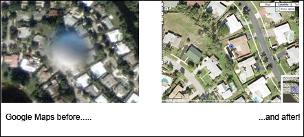Florida UFO on Google Map