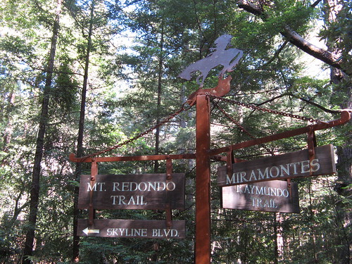 Interesting trail signs