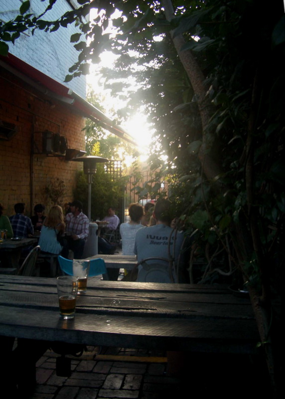 Napier beer garden