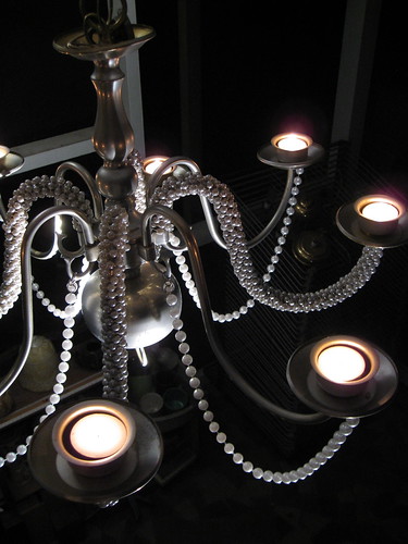 Repurposed chandelier