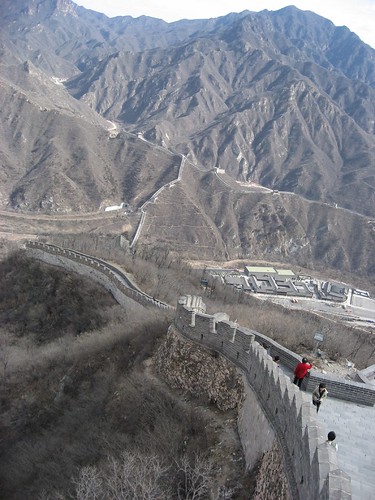 Great Wall..'snaking' thru the rugged mountains..
