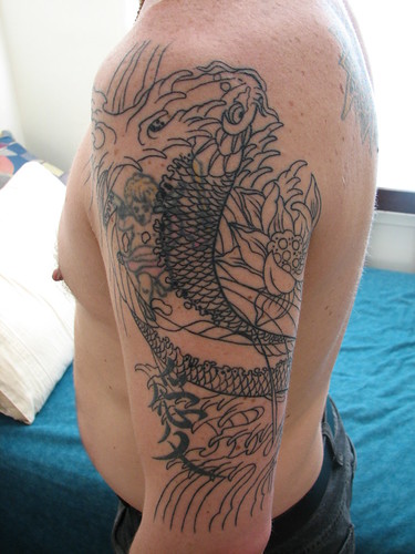 Posted by admin in Koi Tattoos New Tattoo Designs Koi Carp Sleeve Shading