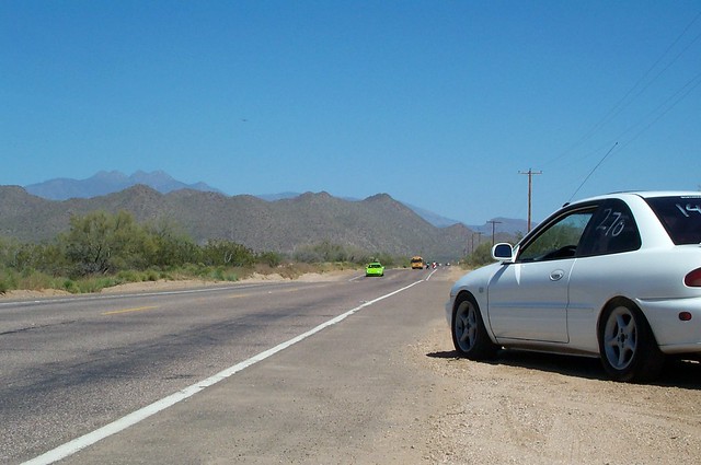 road arizona car kodak mirage mitsubishi dc3400