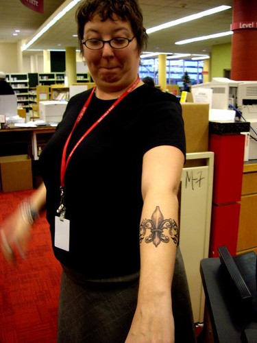 librarian tattoo