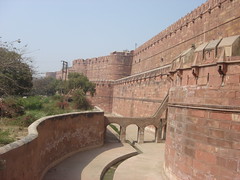 agra fort rampart