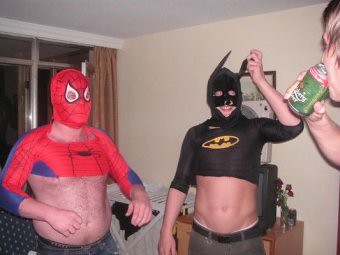 Batman y Spiderman