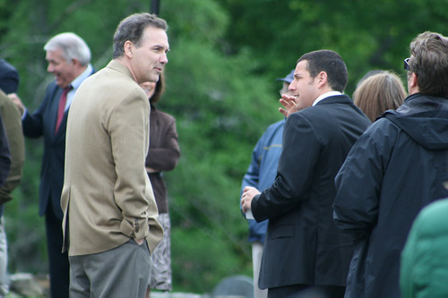 Adam Sandler pic: First day of filming in Southborough