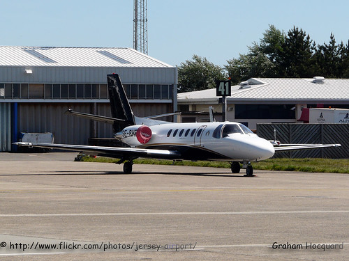 SE-RHP Cessna 550 Citation II by Jersey Airport Photography