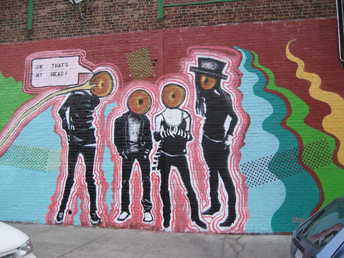 bagel store mural right side
