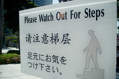 singapore steps evil