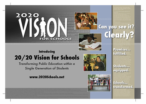 2020 Vision for Schools (Postcard Front)