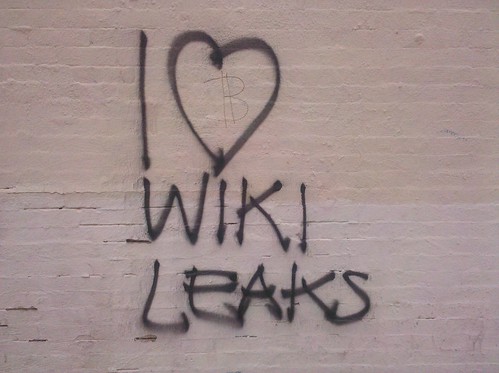 I <3 Wikileaks in Fort Greene
