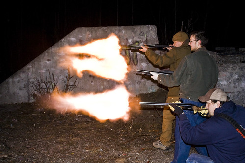 muzzle flash front. As for the muzzle flash,