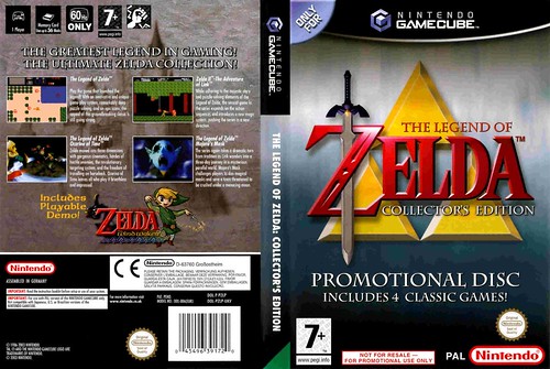 Zelda Collectors Disc - 4 games in 1 for Wii/GC + Wave bird + memory card -  NASIOC
