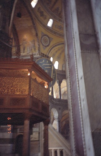 Hagia Sophia Interior 2 ©  upyernoz